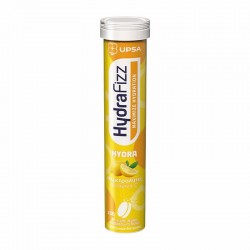 Upsa HydraFizz Hydra Συμπλήρωμα με Ηλεκτρολύτες και Βιταμίνη C 16 Αναβράζοντα Δισκία με Γεύση Λεμόνι