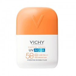 Vichy Capital Soleil UV Aqua Fluid SPF50 Λεπτόρρευστο Αντηλιακό Γαλάκτωμα Προσώπου 50ml