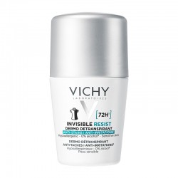 Vichy Deodorant Invisible Resist 72h Roll-On Αποσμητικό Πολύ Έντονη Εφίδρωση 50ml