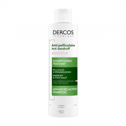 Vichy Dercos Anti-Dandruff Sensitive Σαμπουάν για Ευαίσθητο Τριχωτό για Πιτυρίδα, Ξηροδερμία & Κνησμό 200ml
