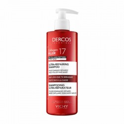 Vichy Dercos Collagen Filler 17 Ultra-Repairing Shampoo Υπερ-Επανορθωτικό Σαμπουάν 400ml