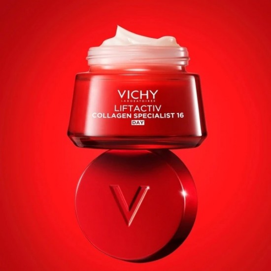 Vichy Liftactiv Collagen Specialist 16 Day Cream Κρέμα Ημέρας Ενίσχυσης Κολλαγόνου & Διόρθωσης 16 Σημαδιών Γήρανσης 50ml