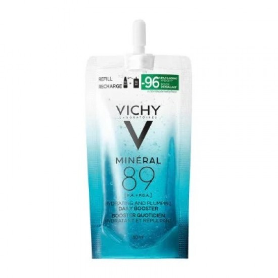 Vichy Mineral 89 Ενυδατικός Ορός-Booster Προσώπου με Υαλουρονικό Οξύ Refill 50ml