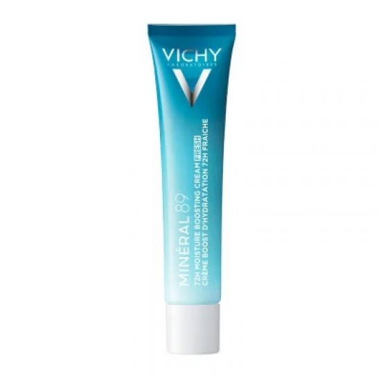 Vichy Mineral 89 72h Moisture Boosting Cream Κρέμα Ενυδάτωσης Προσώπου 72 Ωρών για Κάθε Τύπο Δέρματος 40ml