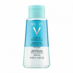 Vichy Purete Thermale Waterproof Make-Up Remover Sensitive Skin & Eyes Ντεμακιγιάζ Ματιών για Αδιάβροχο Μακιγιάζ 100ml
