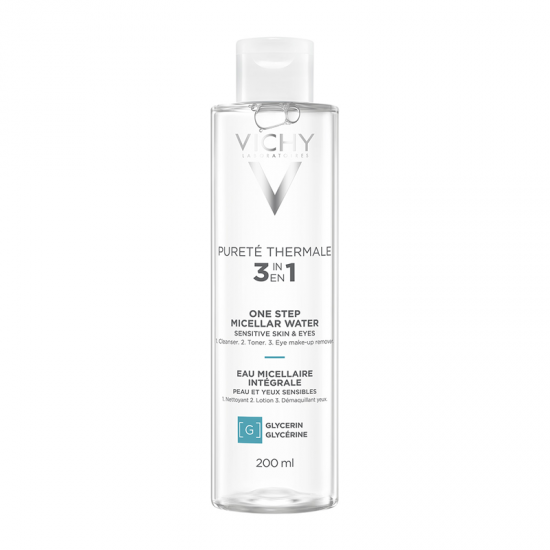 Vichy Purete Thermale 3 in 1 One Step Micellar Water Νερό Καθαρισμού Προσώπου & Ματιών 200ml