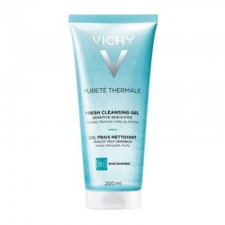 Vichy Purete Thermale Fresh Cleansing Gel Δροσερό Τζελ Καθαρισμού Προσώπου & Ματιών 200ml