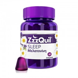 ZzzQuil Sleep Ζελεδάκια με Μελατονίνη, Βιταμίνη Β6 & Βότανα με Φρούτων 30τμχ	