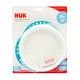 NUK Plate with Lid Πιάτο Με Καπάκι Μπλε 8+ μηνών, 1τμχ
