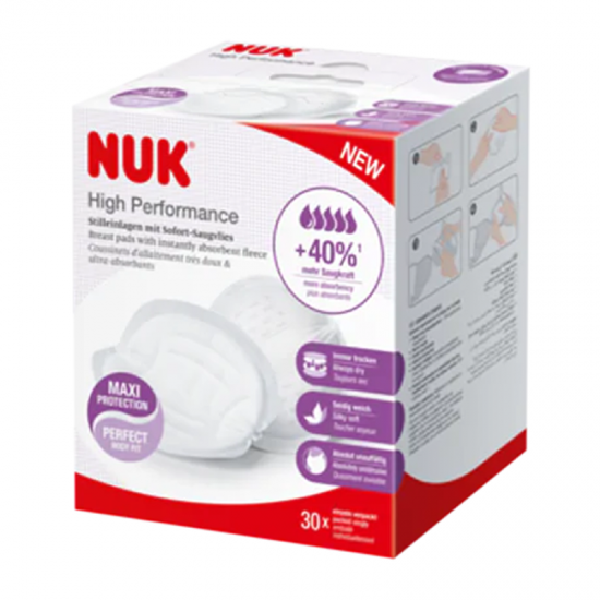 NUK High Performance Επιθέματα Στήθους 30 Τεμάχια