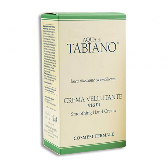 Aqua di Tabiano Smoothing Hand Cream Kρέμα Xεριών με Ισχυρή Ενυδατική και Θρεπτική Δράση 100ml 