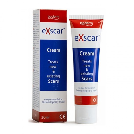 Boderm Exscar Cream 30ml - Επουλωτική Κρέμα για την Αντιμετώπιση των Ουλών 
