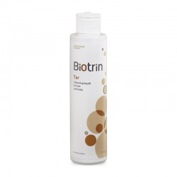 Biotrin Tar Cleansing Liquid Hair & Body Υγρό Καθαρισμού για Μαλλιά και Σώμα με Υποκατάστατο Πίσσας 150ml