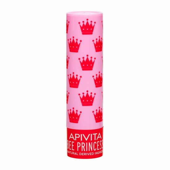 Apivita Lip Care Bee Princess Ενυδατικό Λιπ Χειλιών με Βερίκοκο & Μέλι 4,4g