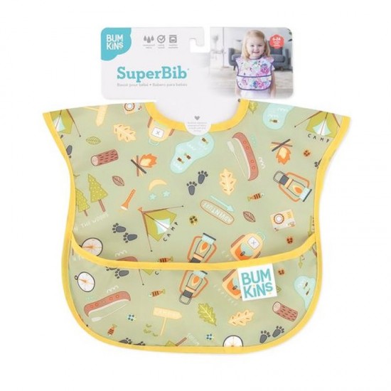 Bumkins Superbib Camping- Αδιάβροχη Σαλιάρα	