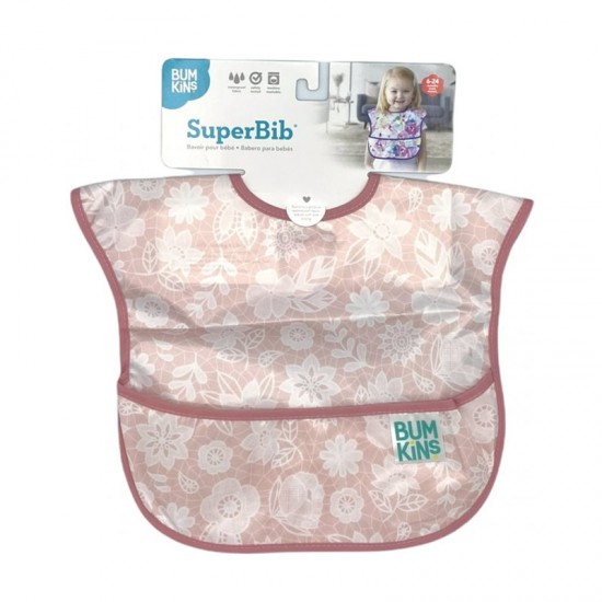 Bumkins Superbib Lace- Αδιάβροχη Σαλιάρα 