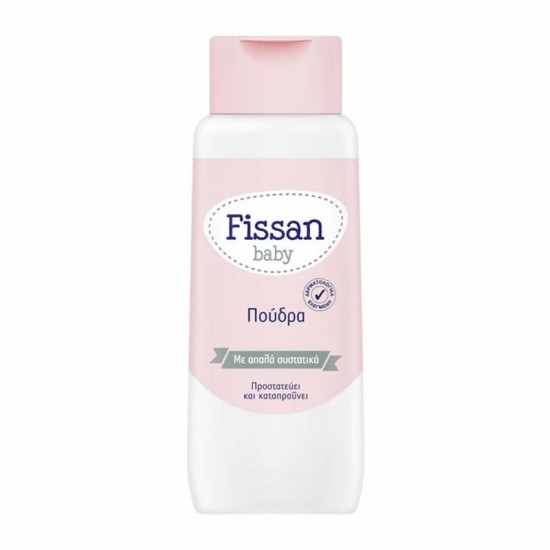 Fissan Baby Powder Βρεφική Πούδρα με Έλαιο Περιποίησης που Προστατεύει και Περιποιείται το Δέρμα 100g