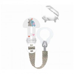 MAM Clip it! & Cover Συλλογή Better Together 0+m Χρώμα Γκρι 1τμχ