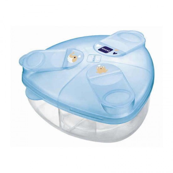 MAM Δοχείο για Σκόνη Γάλακτος Milk Powder Box 0+ μηνών Χρώμα Μπλε Συλλογή Better Together 1τμχ