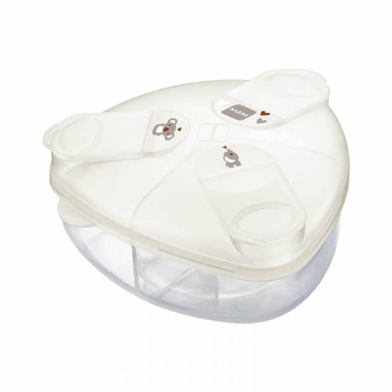 MAM Δοχείο για Σκόνη Γάλακτος Milk Powder Box 0+ μηνών Χρώμα Κρεμ Συλλογή Better Together 1τμχ