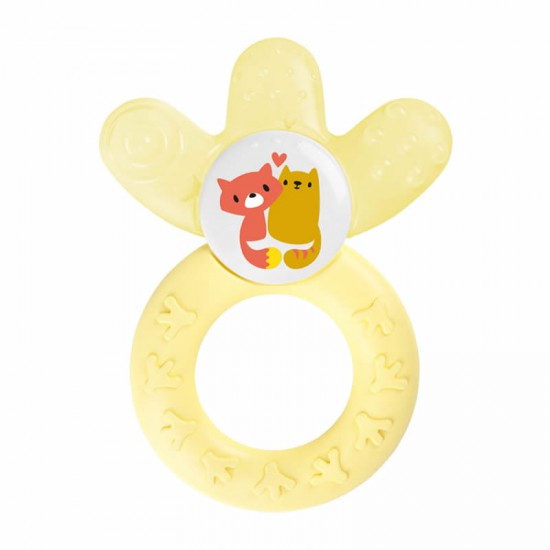 MAM Cooler Μασητικό Πολύκρικος Οδοντοφυΐας με Νερό 4+ μηνών Χρώμα Κίτρινο 1τμχ