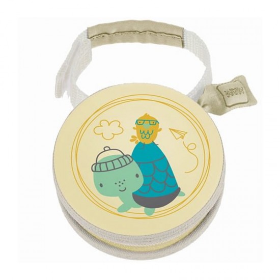 MAM Pod Θήκη Μεταφοράς για 2 Πιπίλες Χρώμα Κρεμ 1τμχ