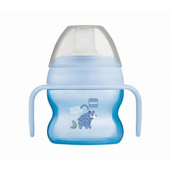 MAM Ποτηράκι Starter Cup 4+ μηνών Χρώμα Γαλάζιο 150ml