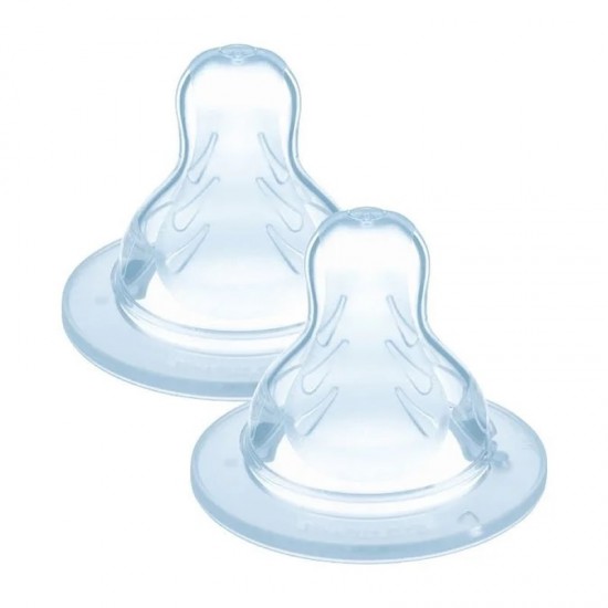 MAM Θηλή Σιλικόνης Μέγεθος X από 6+ μηνών 2τμχ