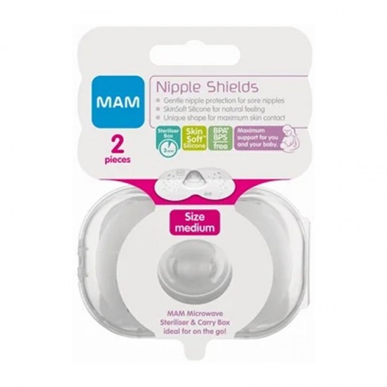 MAM Προστατευτικά Θηλών Μέγεθος Medium 2τμχ