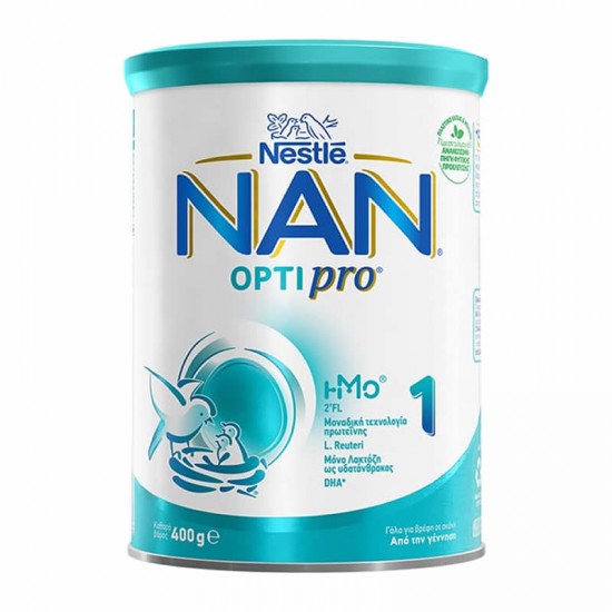 Nestle NAN Optipro Νο1 400g - Γάλα σε Σκόνη Πρώτης Βρεφικής Ηλικίας από τη Γέννηση