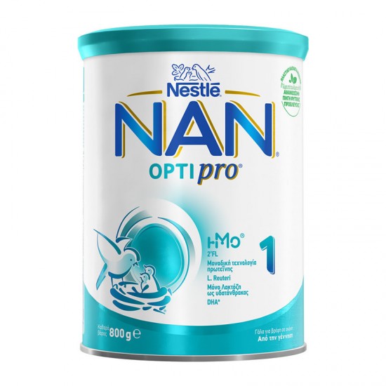 Nestle NAN Optipro Νο1 800g - Γάλα σε Σκόνη Πρώτης Βρεφικής Ηλικίας από τη Γέννηση