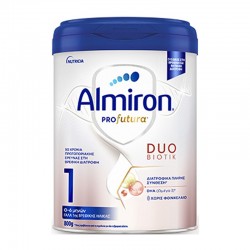 Nutricia Almiron Profutura Duo Biotik No1 0-6m 800g - Ρόφημα Γάλακτος σε Σκόνη από τη Γέννηση έως τον 6ο Μήνα