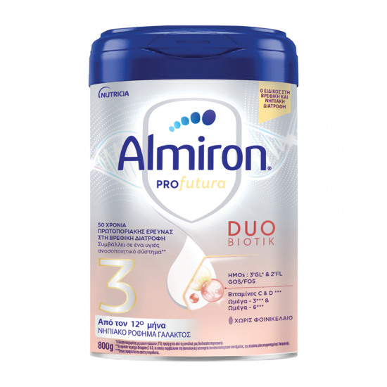 Nutricia Almiron Profutura Duo Biotik No3 12+m 800g - Ρόφημα Γάλακτος σε Σκόνη από τον 12ο Μήνα