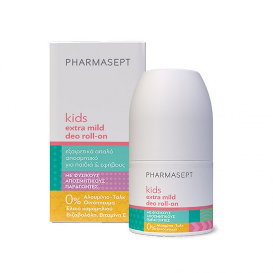 Pharmasept Kid Deo Roll-on Extra Mild Εξαιρετικά Απαλό Αποσμητικό για Παιδιά 50ml