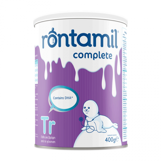 Rontamil Complete Tr 400g - Γάλα σε Σκόνη για Βρέφη από τη Γέννηση κατά της Δυσκοιλιότητας