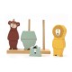 Trixie Wooden Animal Puzzle Stacker- Παιχνίδι Σύνθεσης Animals από Ξύλο για 18+ Μηνών