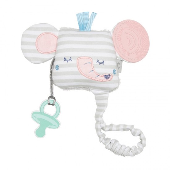 Cheeky Chompers, Darcy the Elephant Handychew- Παιχνίδι Μασητικό-Κουδουνίστρα Ελέφαντας, 0m+, 1τμχ.