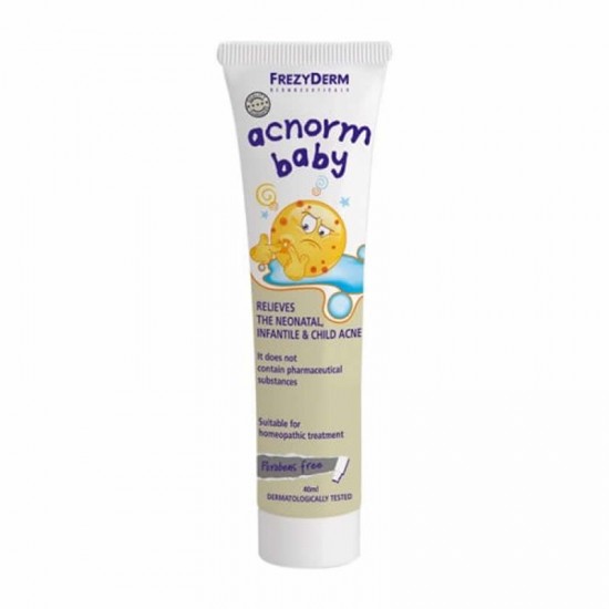 Frezyderm Baby Ac-Norm 40ml - Απαλή Κρέμα για τα Σπυράκια της Νεογνικής, Βρεφικής και Παιδικής ΅Επιδερμίδας