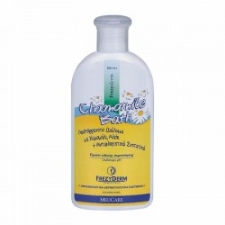 Frezyderm Baby Chamomile Bath Λεπτόρρευστο Διάλυμα με Χαμομήλι, Αλόη και Αντιφλογιστικά Συστατικά για το Ερεθισμένο και Ευαίσθητο Δέρμα 200ml