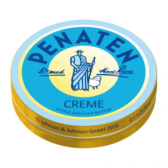 Johnson's Penaten Creme 150ml - Κρέμα Συγκάματος με Τριπλή Προστασία ενάντια σε Υγρασία και Ερεθισμούς