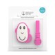 Matchstick Monkey Soother Clip & Flat Monkey Teether- Βρεφικό Σετ Κλιπ Πιπίλας & Μασητικό Μαϊμού Ροζ