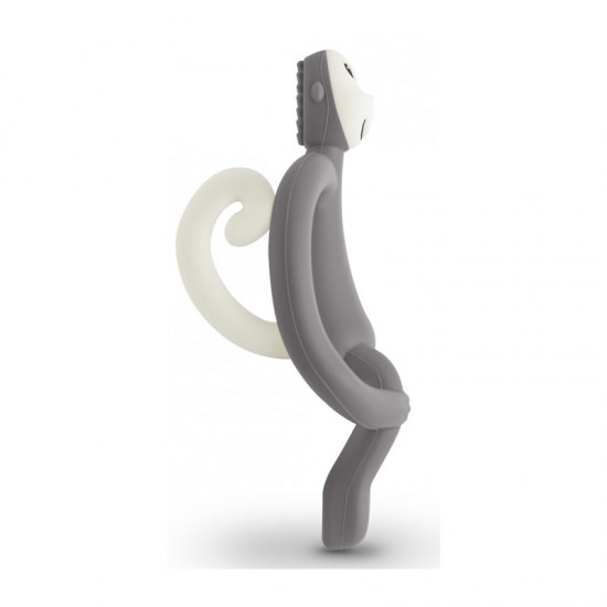 Matchstick Monkey Teething Toy Grey- 3+ μηνών
