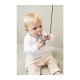 Matchstick Monkey Teething Toy Grey- 3+ μηνών