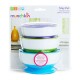 Munchkin Stay Put Πολύχρωμα Μπολ Φαγητού με Βεντούζα 6m+, 3 τμχ