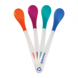 Munchkin White Hot Safety Spoons, Κουτάλια Ασφαλείας με Ειδοποίηση Υπερθέρμανσης White Hot 4m+, 4Τμχ