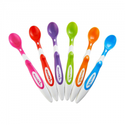 Munchkin Soft Tip Spoons 4m+, Μαλακά Κουταλάκια Ταΐσματος, 6 τμχ