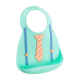 Munchkin Make My Day Baby Bib The Derby , Σαλιάρα Σιλικόνης The Derby 6m+, 1 τμχ