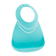 Munchkin Make My Day Baby Bib Tiffany Blue , Σαλιάρα Σιλικόνης Tiffany 6m+, 1 τμχ