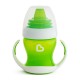 Munchkin Gentle First Cup, Εκπαιδευτικό κύπελλο με μαλακό στόμιο & λαβές Πράσινο Χρώμα 4m+, 118ml