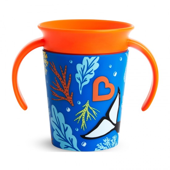 Munchkin Miracle 360 Degrees Trainer Cup Orca, Εκπαιδευτικό Κύπελλο 6m+, 177ml